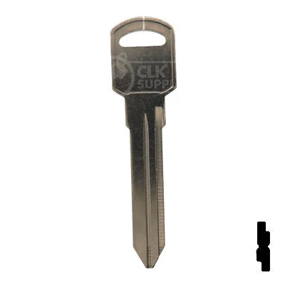 Uncut Key Blank | B89, P1107 | GM Key - Image 12