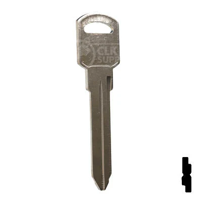 Uncut Key Blank | B89, P1107 | GM Key - Image 14