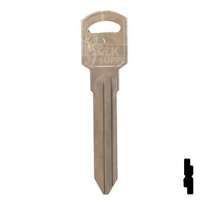 Uncut Key Blank | B89, P1107 | GM Key - Image 23