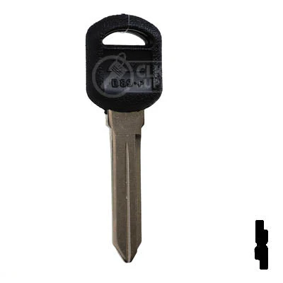 Uncut Key Blank | B89-P Plastic Head GM Key - Image 14