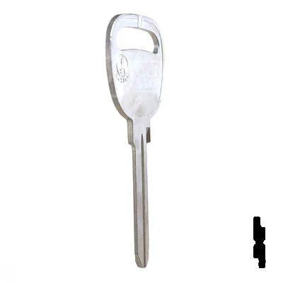 Uncut Key Blank | B91, P1111 | GM Key - Image 4
