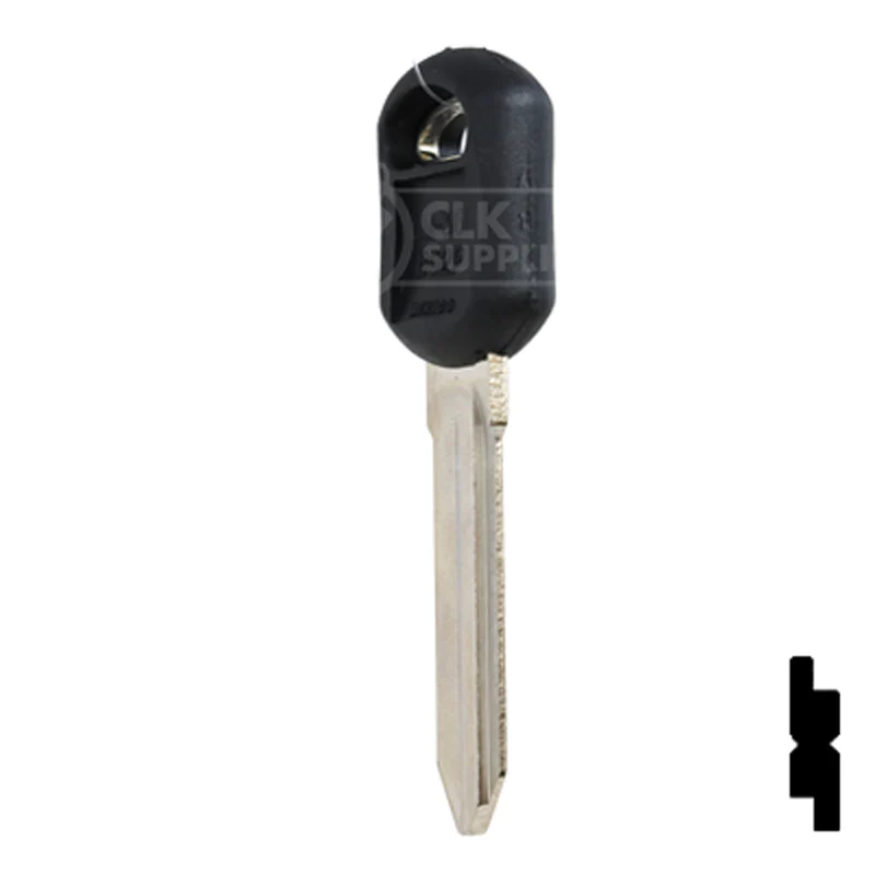 Uncut Plastic Head Key Blank | GM | B92P - Image 9
