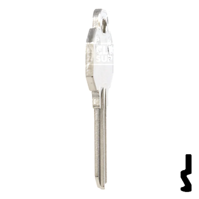 Uncut Key Blank | Baldwin | BW2-NP, 1510, BAL-2 - Image 18