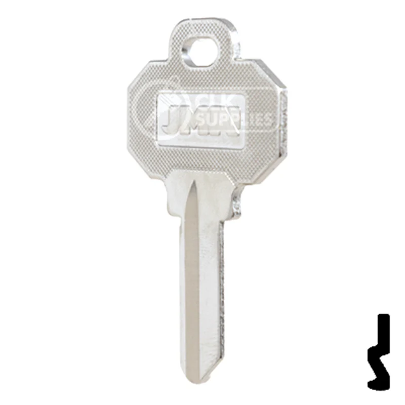 Uncut Key Blank | Baldwin | BW2-NP, 1510, BAL-2 - Image 22