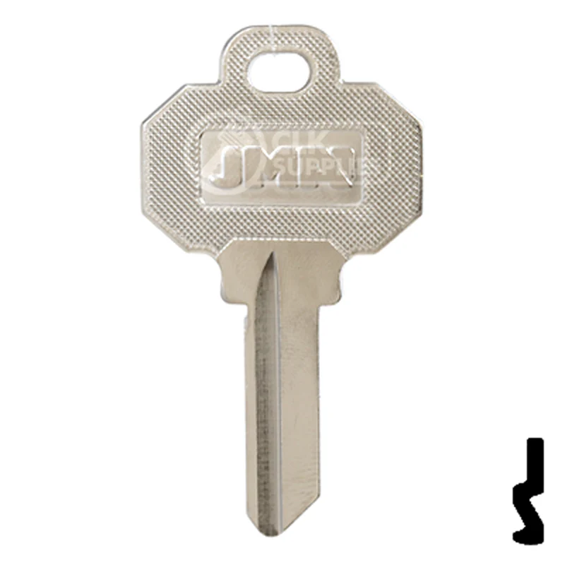 Uncut Key Blank | Baldwin | BW2-NP, 1510, BAL-2 - Image 24