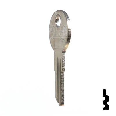 BAU1 / 1618 / BUE-1 Bauer Key Blank - Image 10