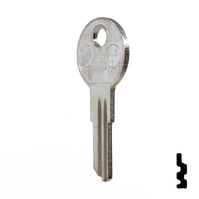 BAU1 / 1618 / BUE-1 Bauer Key Blank - Image 11