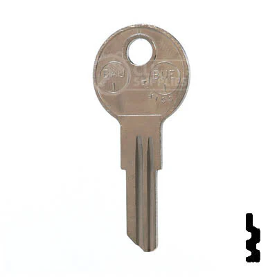 BAU1 / 1618 / BUE-1 Bauer Key Blank - Image 13