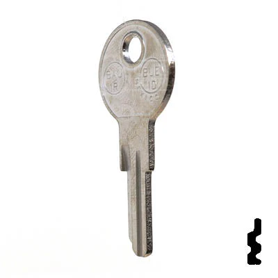 Uncut Key Blank | Bauer | BAU1R, BUE-1D - Image 10