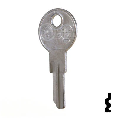 Uncut Key Blank | Bauer | BAU1R, BUE-1D - Image 11