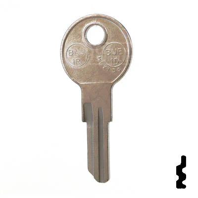 Uncut Key Blank | Bauer | BAU1R, BUE-1D - Image 12