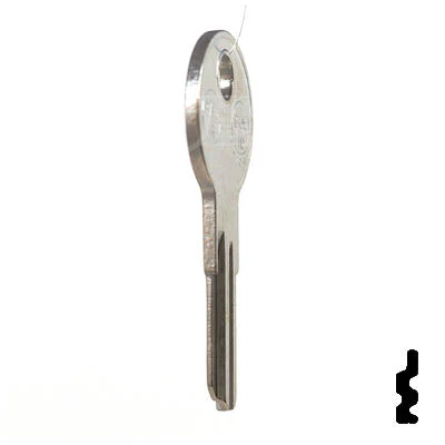 Uncut Key Blank | Bauer | BAU1R, BUE-1D - Image 18