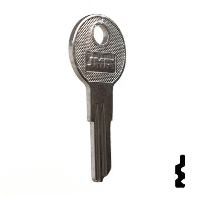 Uncut Key Blank | Bauer | BAU1R, BUE-1D - Image 4