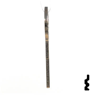 Uncut Key Blank | Bauer | BAU1R, BUE-1D - Image 7