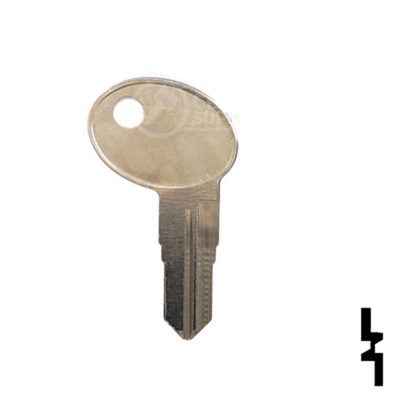Uncut Key Blank | Bauer | BAU2, 1648 - Image 14