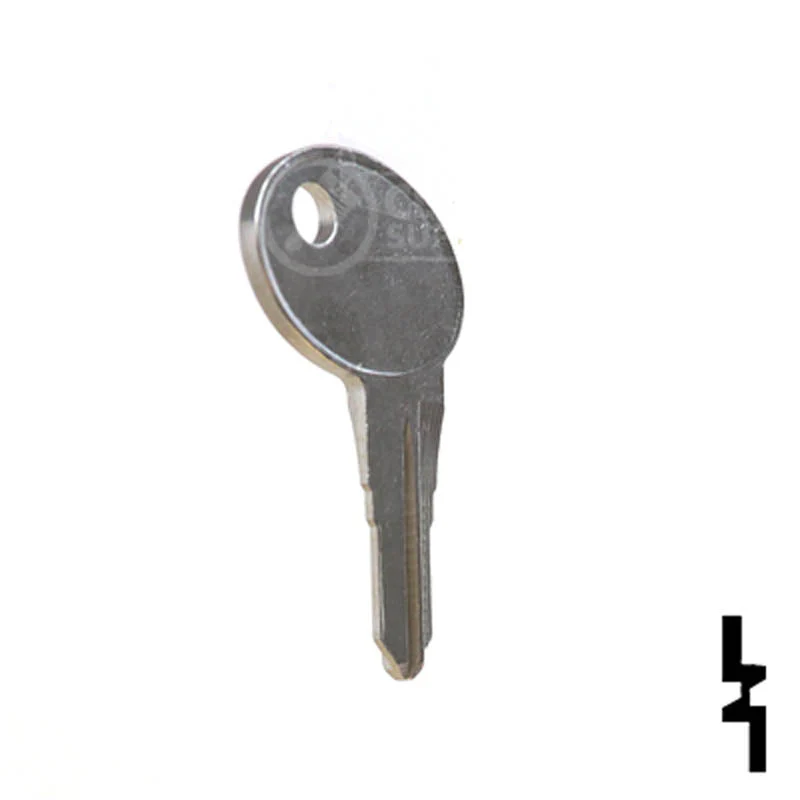 Uncut Key Blank | Bauer | BAU2, 1648 - Image 17