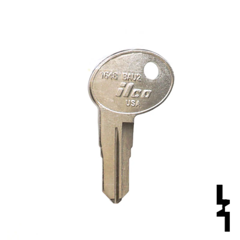 Uncut Key Blank | Bauer | BAU2, 1648 - Image 3