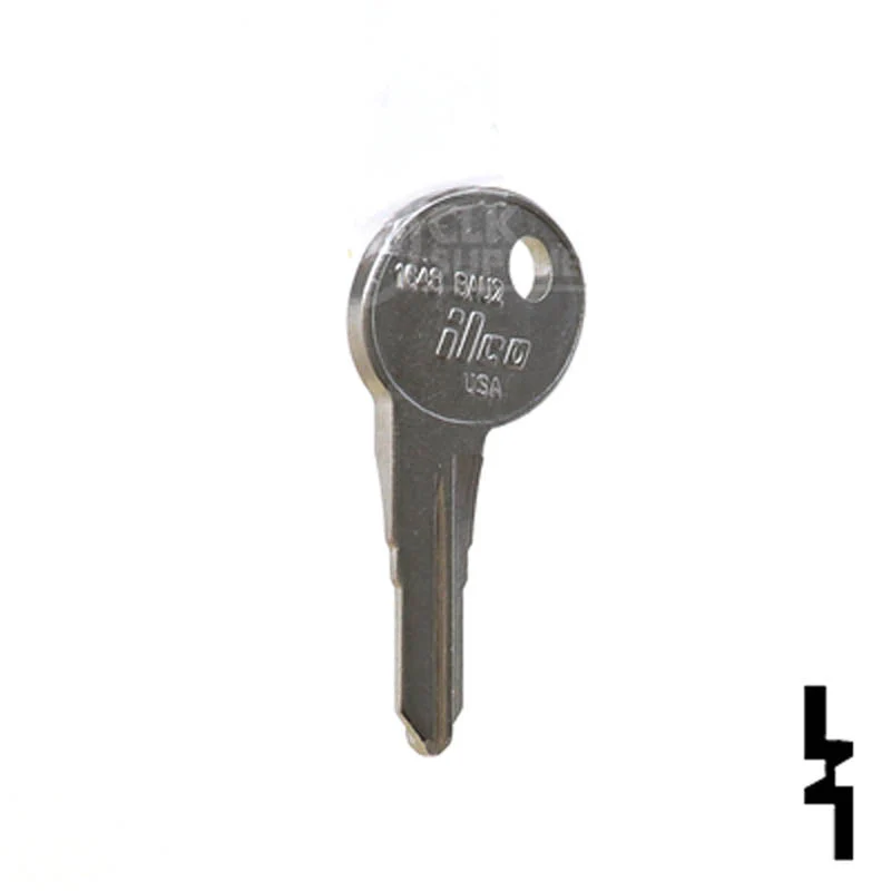 Uncut Key Blank | Bauer | BAU2, 1648 - Image 5