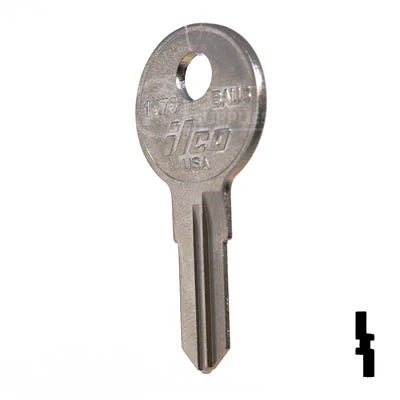 Uncut Key Blank | Bauer | BAU3, 1676 - Image 23