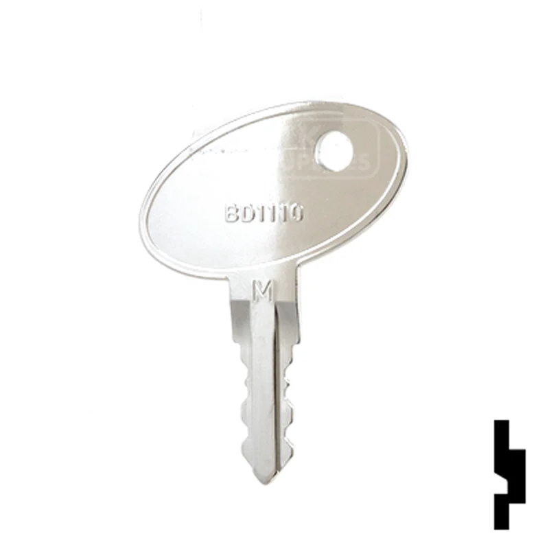 Precut Key Blank | Bauer | Master Key BD1110 - Image 24