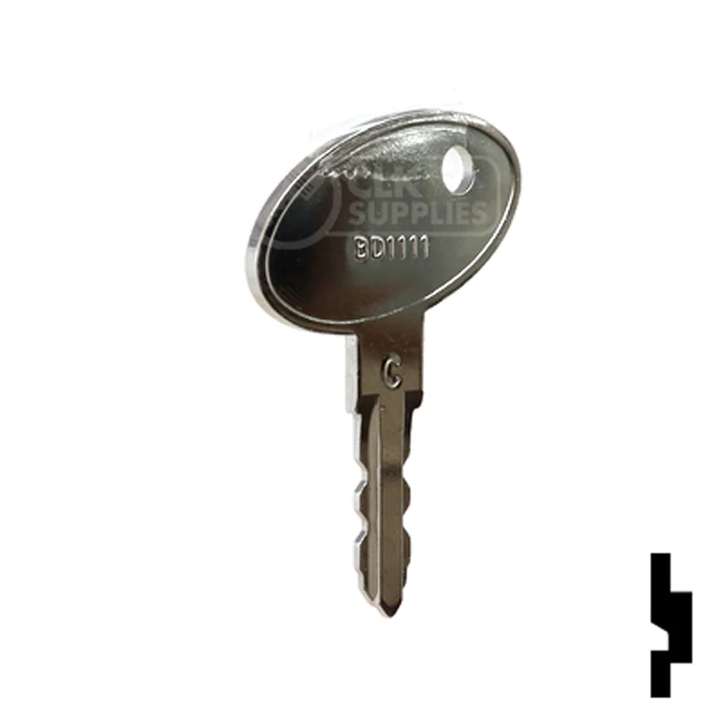 Precut Key Blank | Bauer | Change Key BD1111 - Image 3