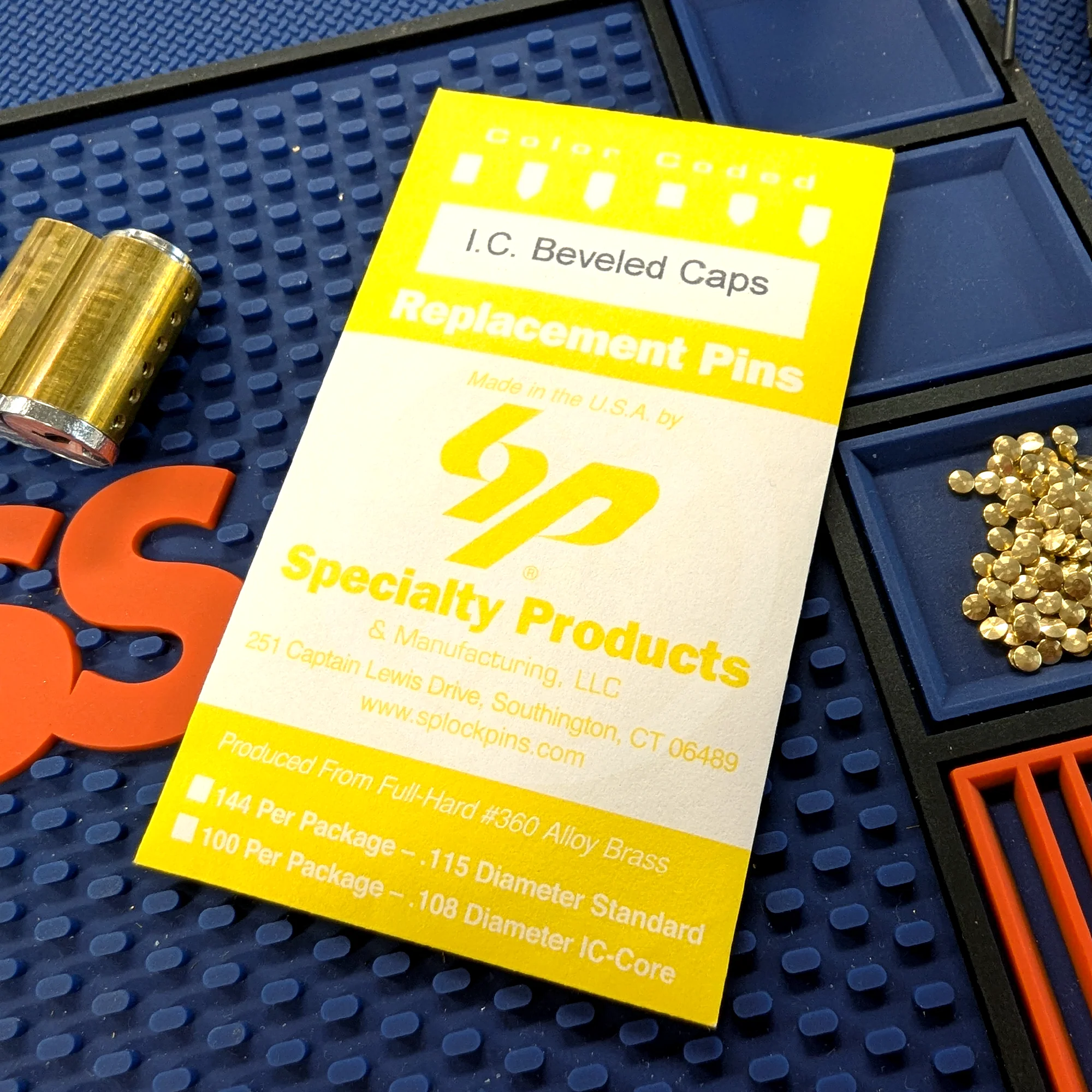 Best Caps For IC Core Locks (SFIC) 100 Pack - Image 5