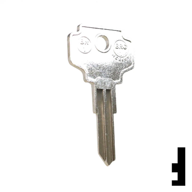 Uncut Key Blank | Bargman | BN1, K1122D - Image 15