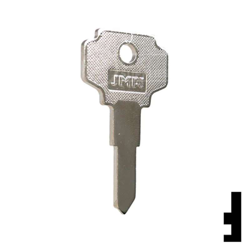 Uncut Key Blank | Bargman | BN1, K1122D - Image 3