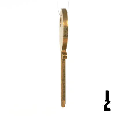 Uncut Key Blank | Bommer | BO1, R1003M - Image 7