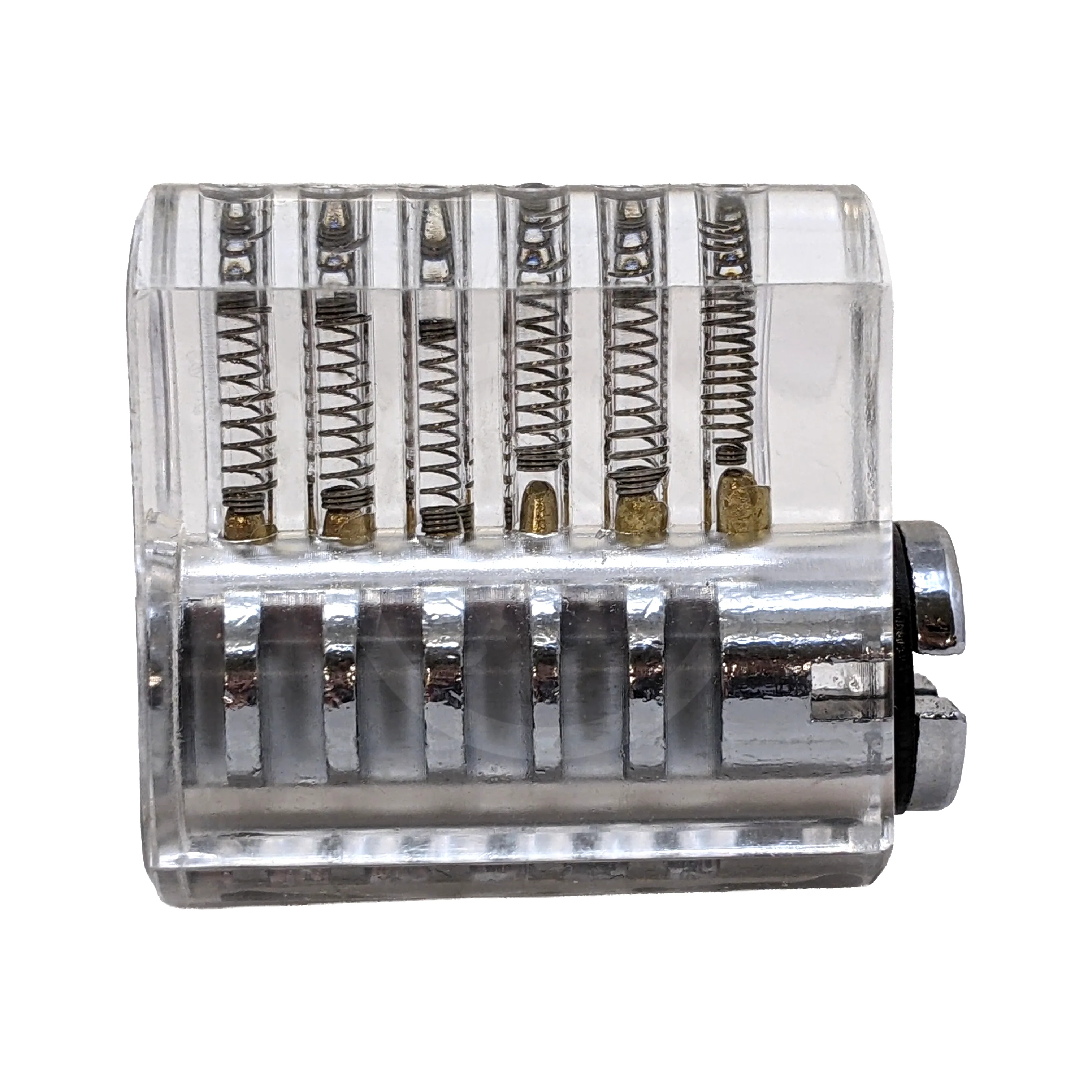 Clear Practice Lock with Standard Pins - Image 3
