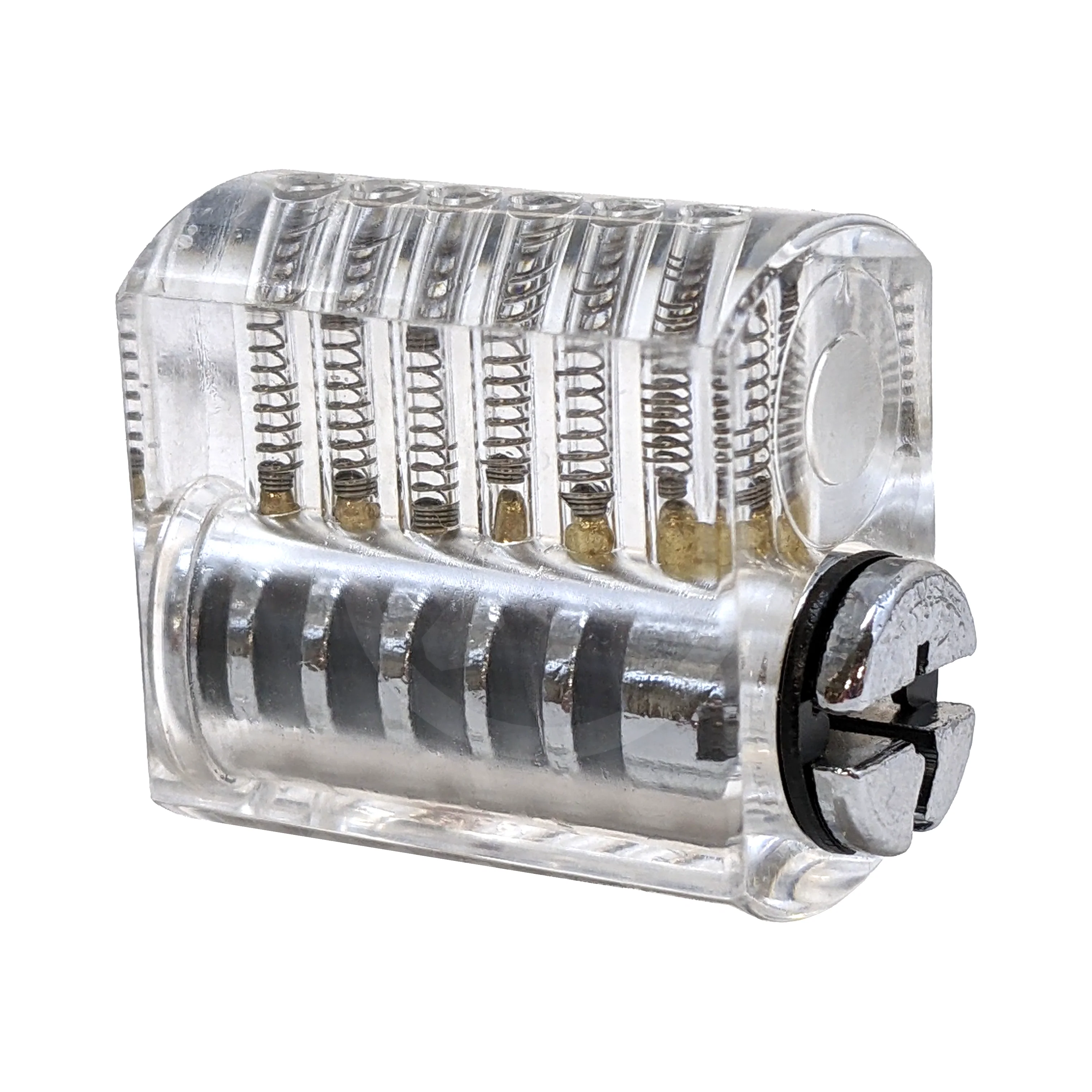 Clear Practice Lock with Standard Pins - Image 4