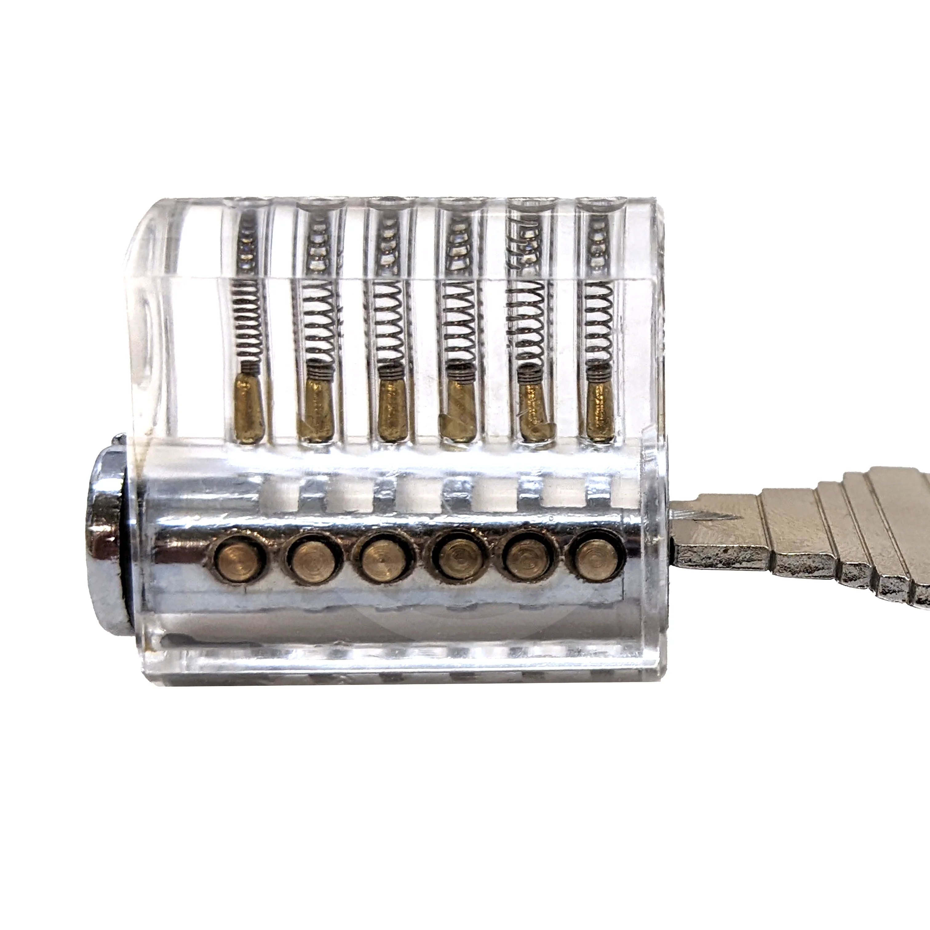 Clear Practice Lock with Standard Pins - Image 7