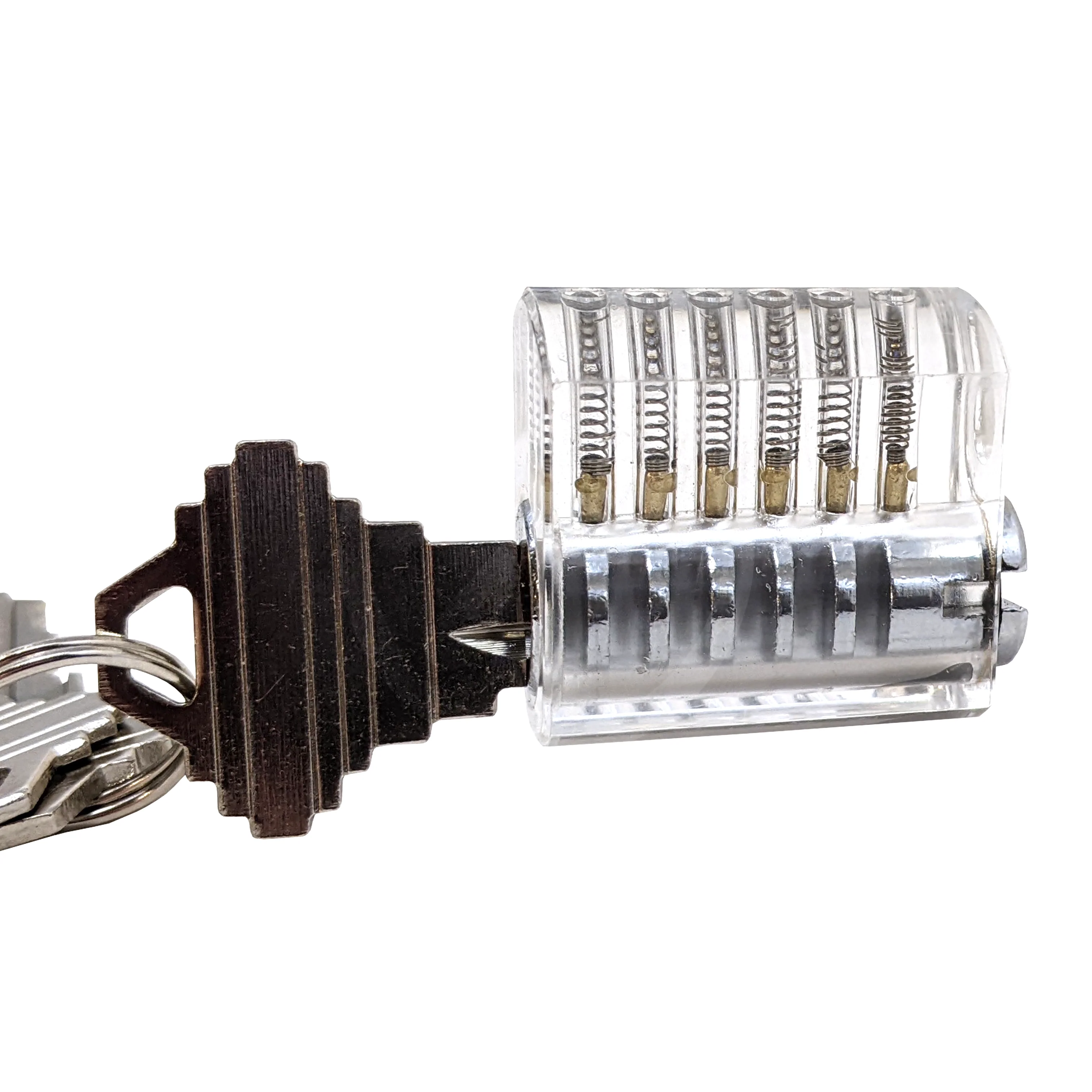 Clear Practice Lock with Standard Pins - Image 9