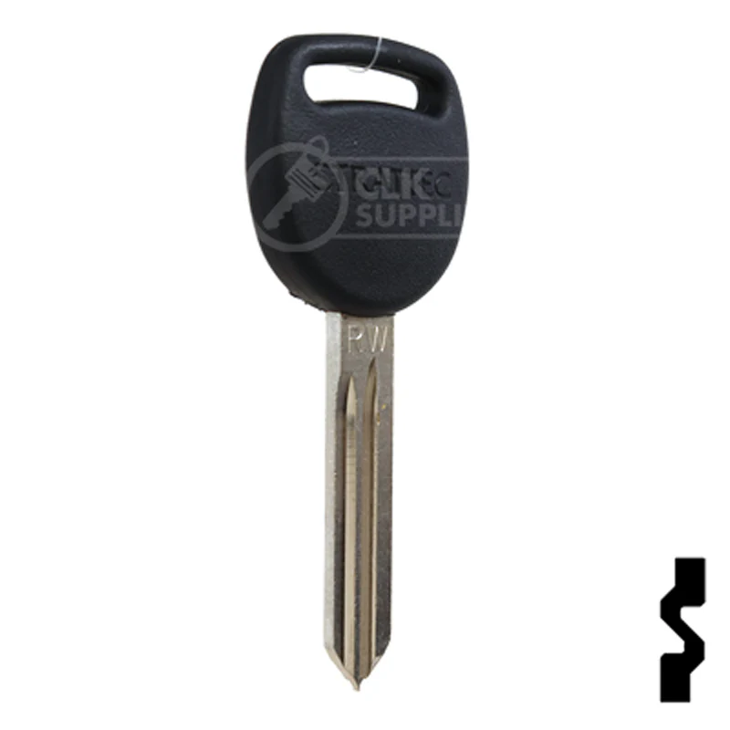 Uncut Transponder Key Blank | Buick | PT04, B107 - Image 4