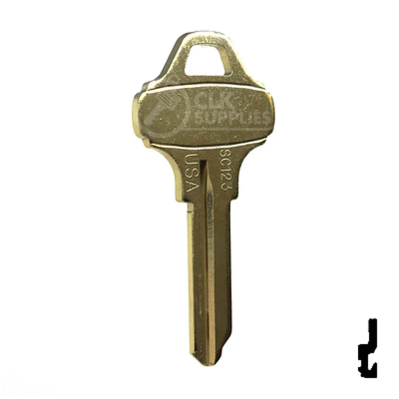 Uncut Key Blank | Schlage Everest | C123 Control Key - Image 14