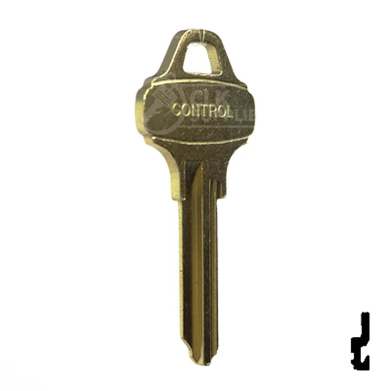 Uncut Key Blank | Schlage Everest | C123 Control Key - Image 3