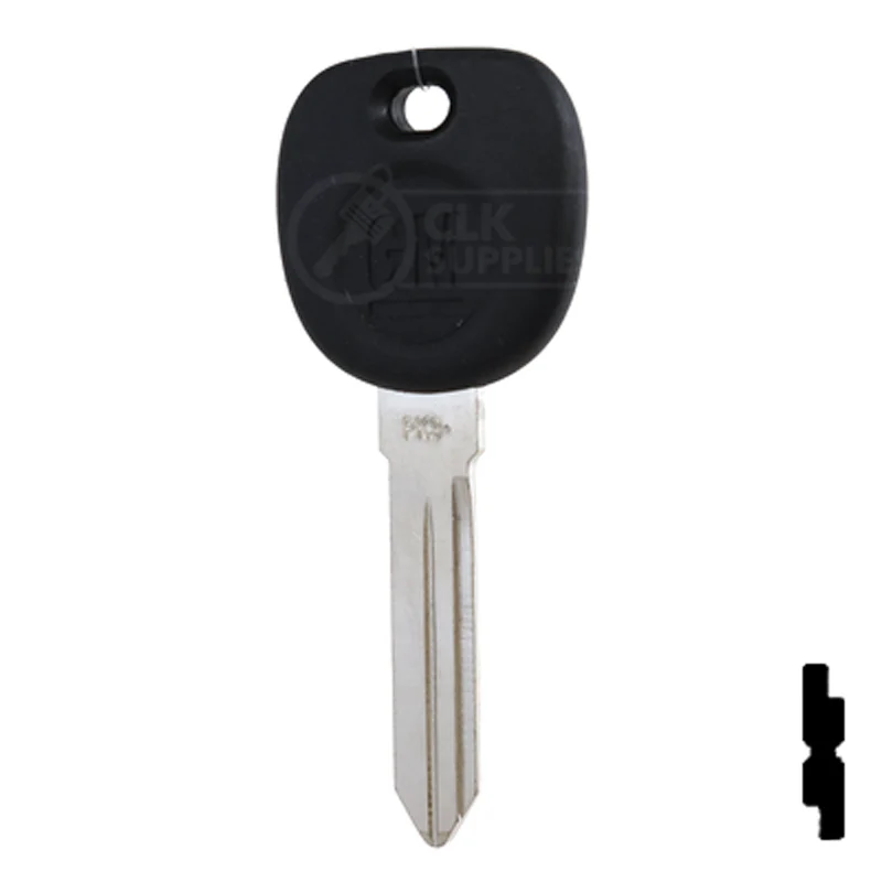 Uncut Transponder Key PK3 | Cadillac, GM Logo | B112PT - Image 12