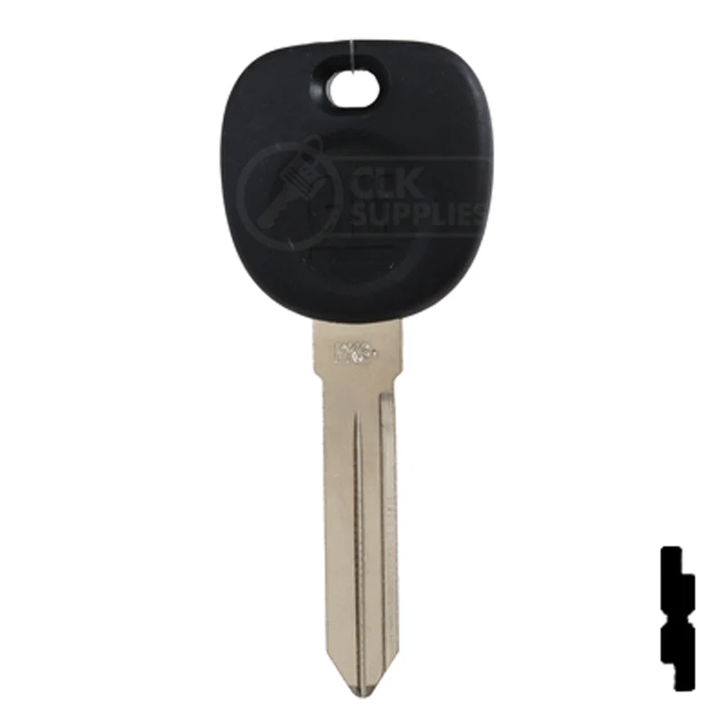 Uncut Transponder Key PK3 | Cadillac, GM Logo | B112PT - Image 13