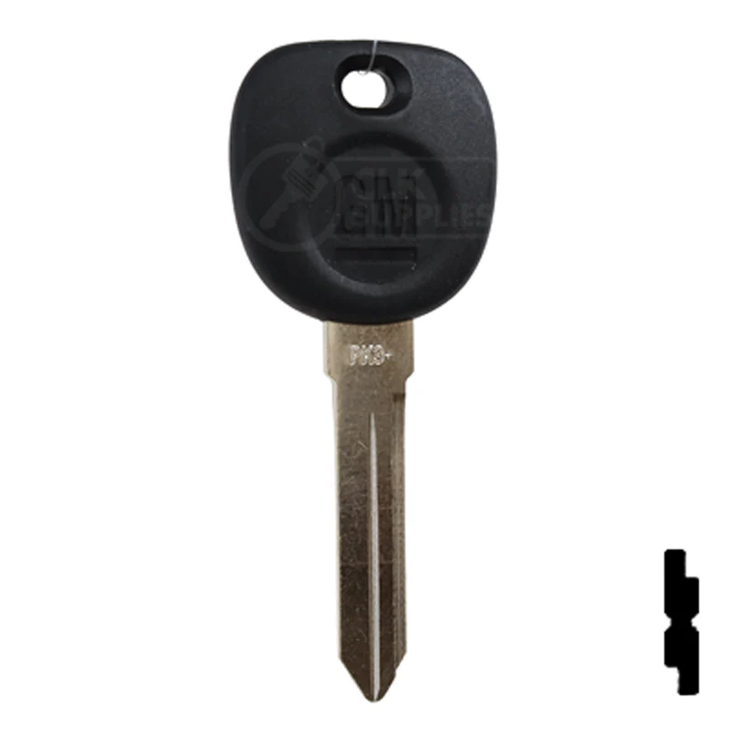 Uncut Transponder Key PK3 | Cadillac, GM Logo | B112PT - Image 15