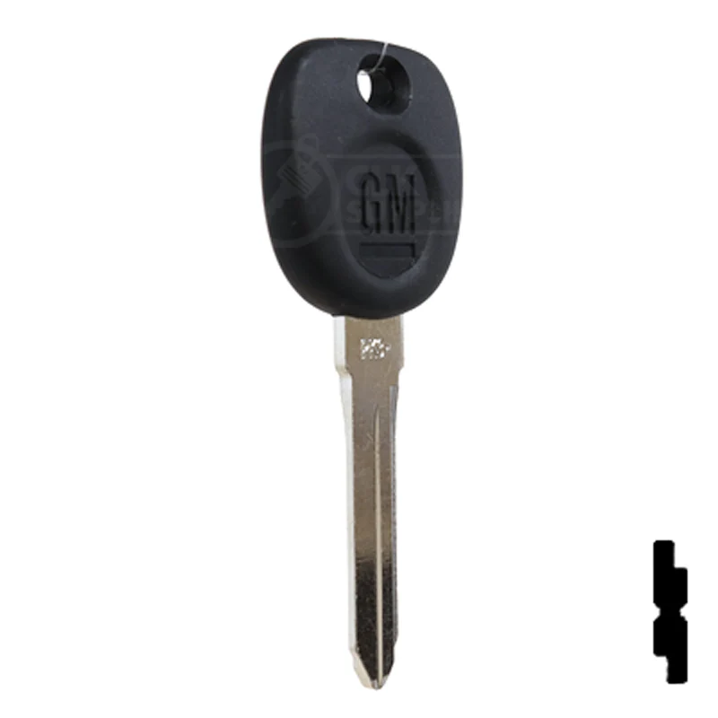 Uncut Transponder Key PK3 | Cadillac, GM Logo | B112PT - Image 17