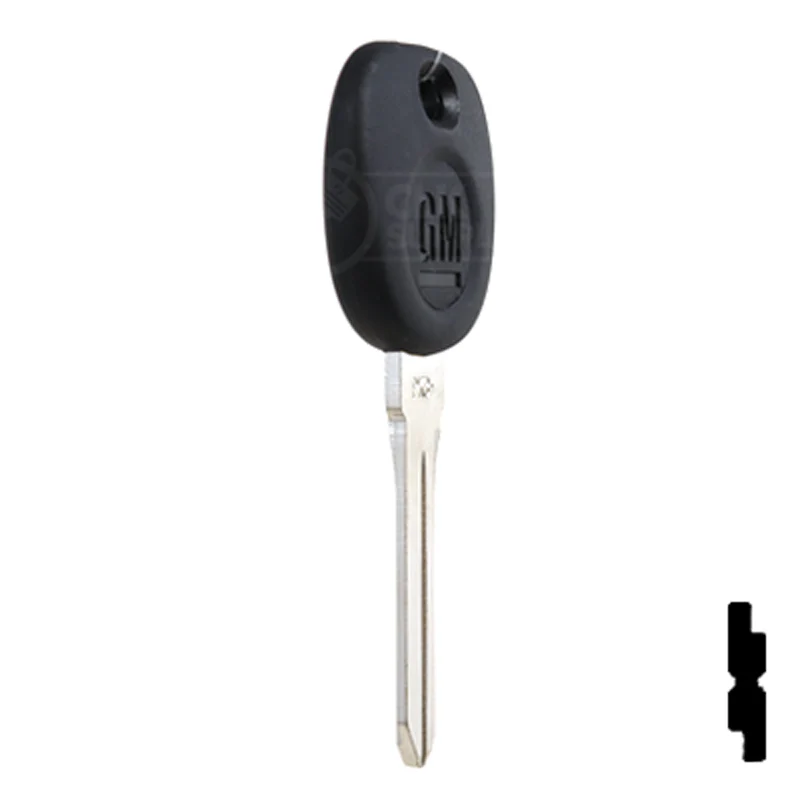 Uncut Transponder Key PK3 | Cadillac, GM Logo | B112PT - Image 18