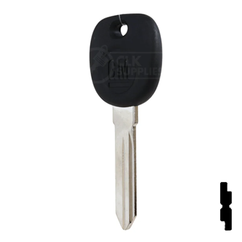 Uncut Transponder Key PK3 | Cadillac, GM Logo | B112PT - Image 23