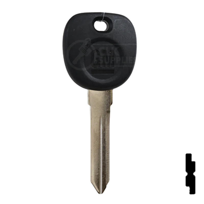 Uncut Transponder Key PK3 | Cadillac, GM Logo | B112PT - Image 3