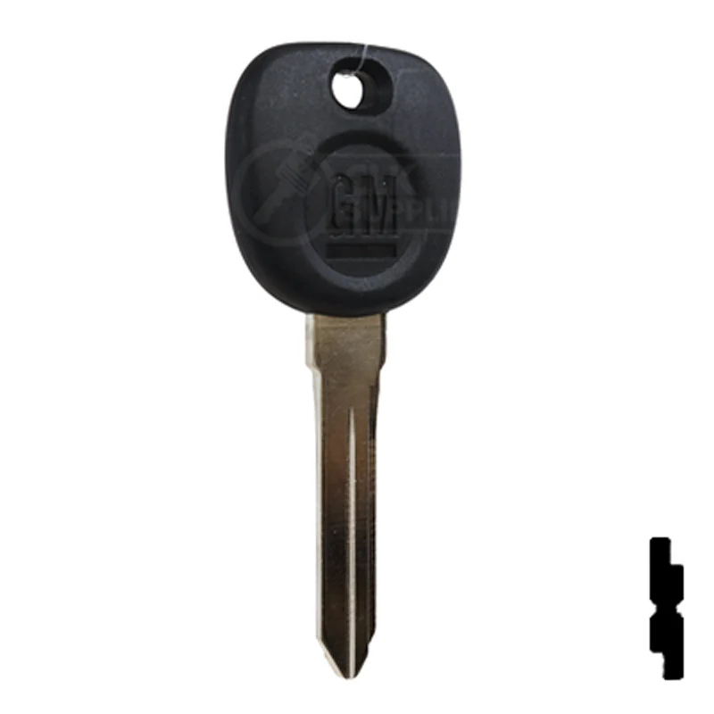 Uncut Transponder Key PK3 | Cadillac, GM Logo | B112PT - Image 4