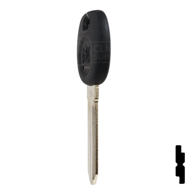 Uncut Transponder Key PK3 | Cadillac, GM Logo | B112PT - Image 9