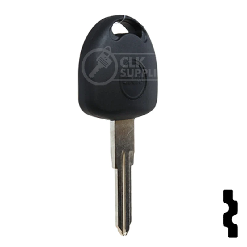 Uncut Plastic Head Cloneable RW Key Blank | Cadillac, Opel | HU46T5 - Image 4