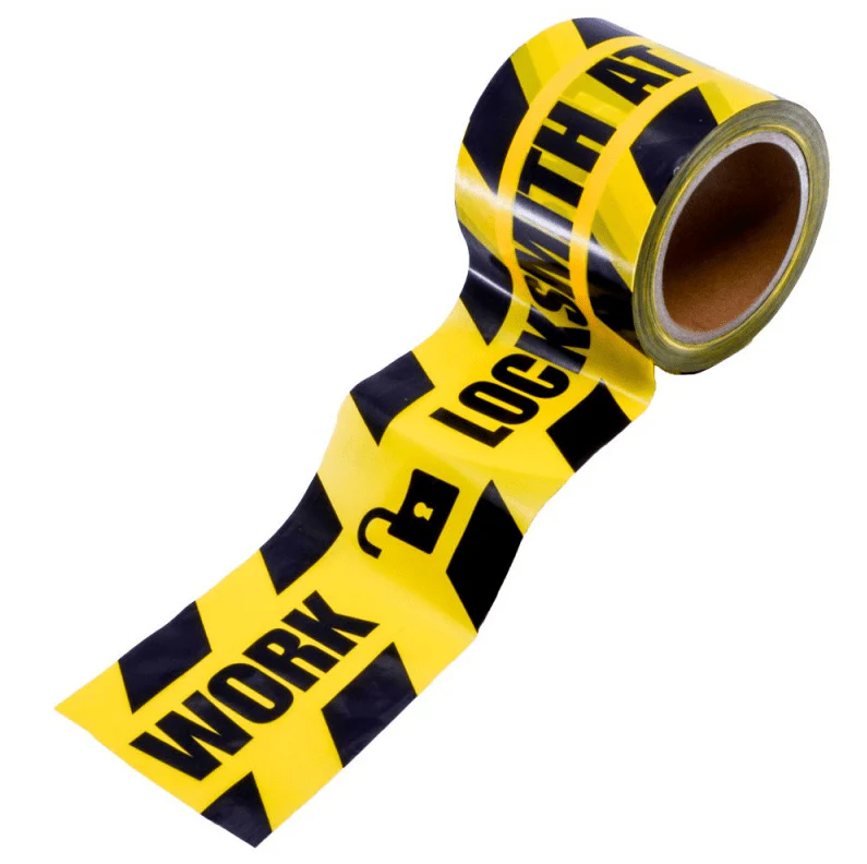 Caution Tape - "Locksmith At Work"