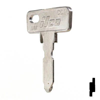Uncut Key Blank | Club Car | CC1 - Image 22