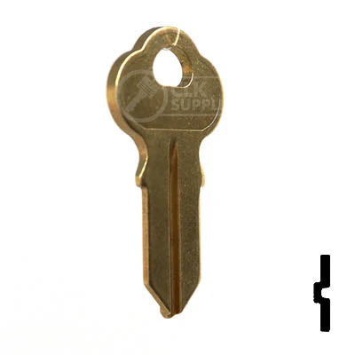 Uncut Key Blank | Chicago | CG1, 1041G - Image 16