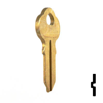 Uncut Key Blank | Chicago | CG1, 1041G - Image 17
